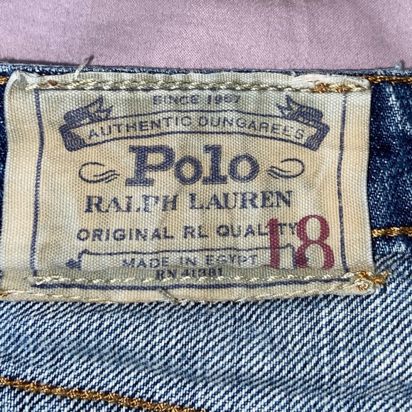 Polo Vintage Jeans size youth 18 - Picture 4 of 6